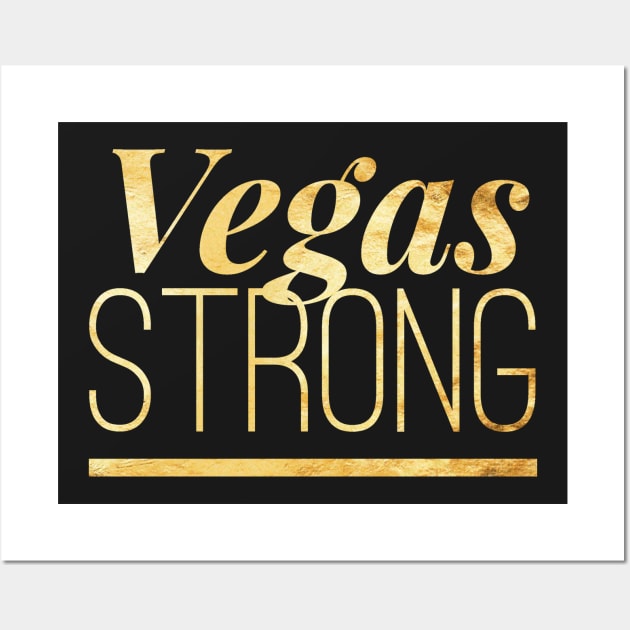 Las Vegas Strong Community Prayers Pray for Shooting Victims Wall Art by twizzler3b